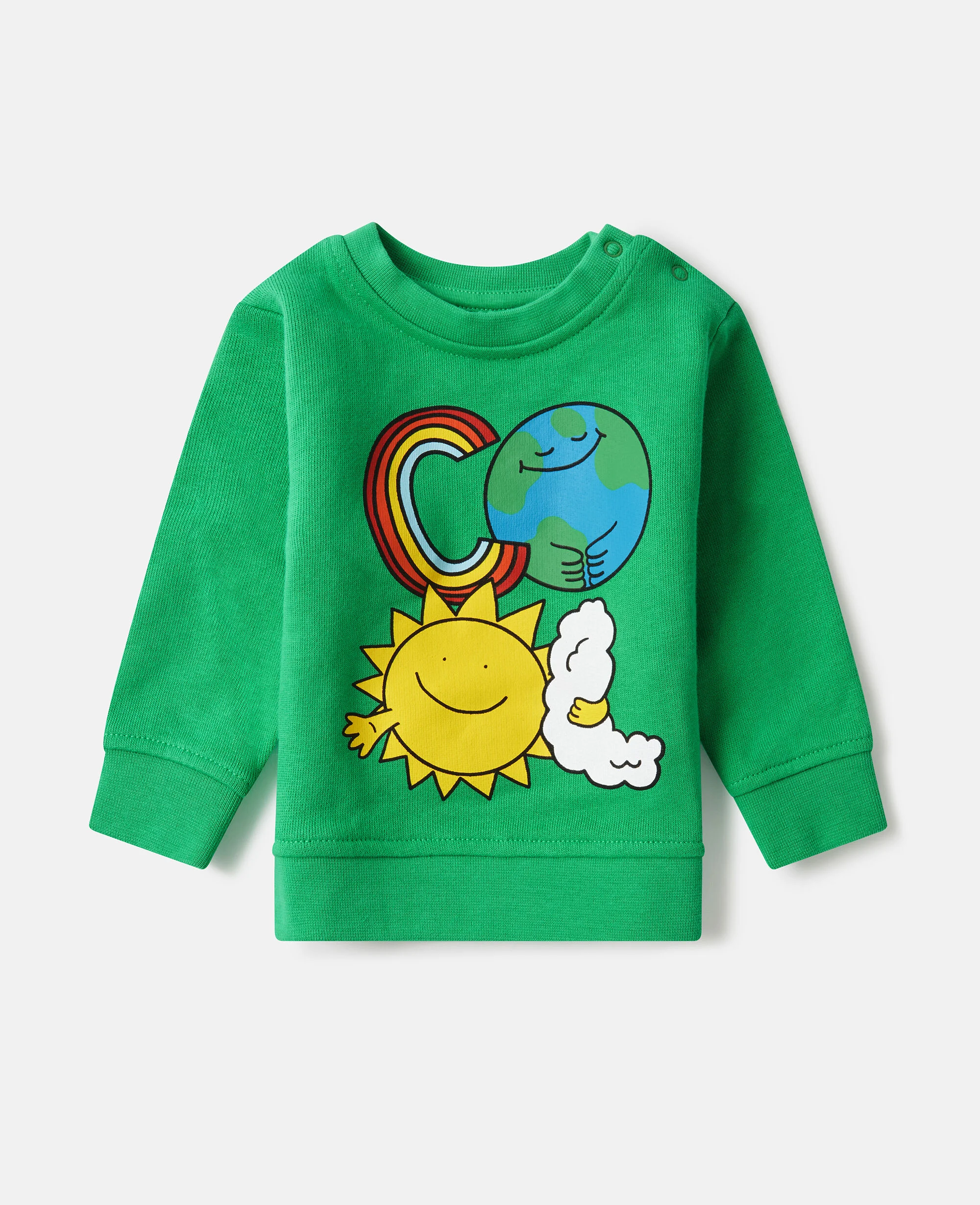 Earth Friends Graphic Crewneck Sweatshirt