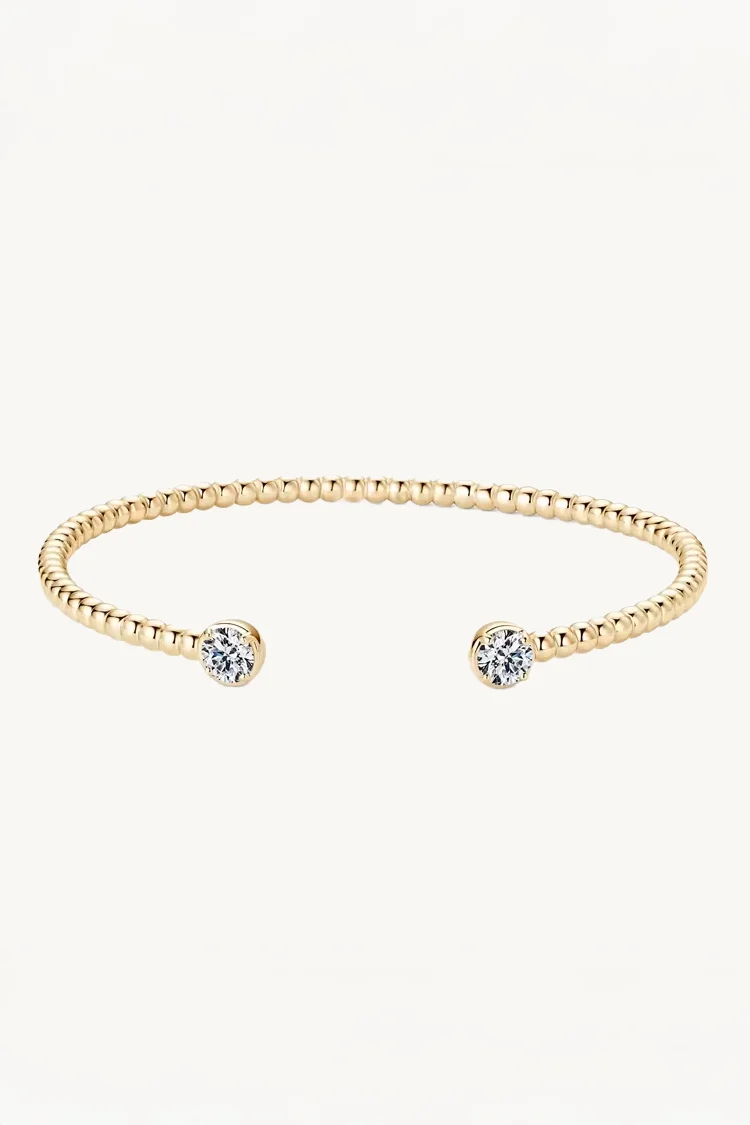 Elara Moissanite Bangle