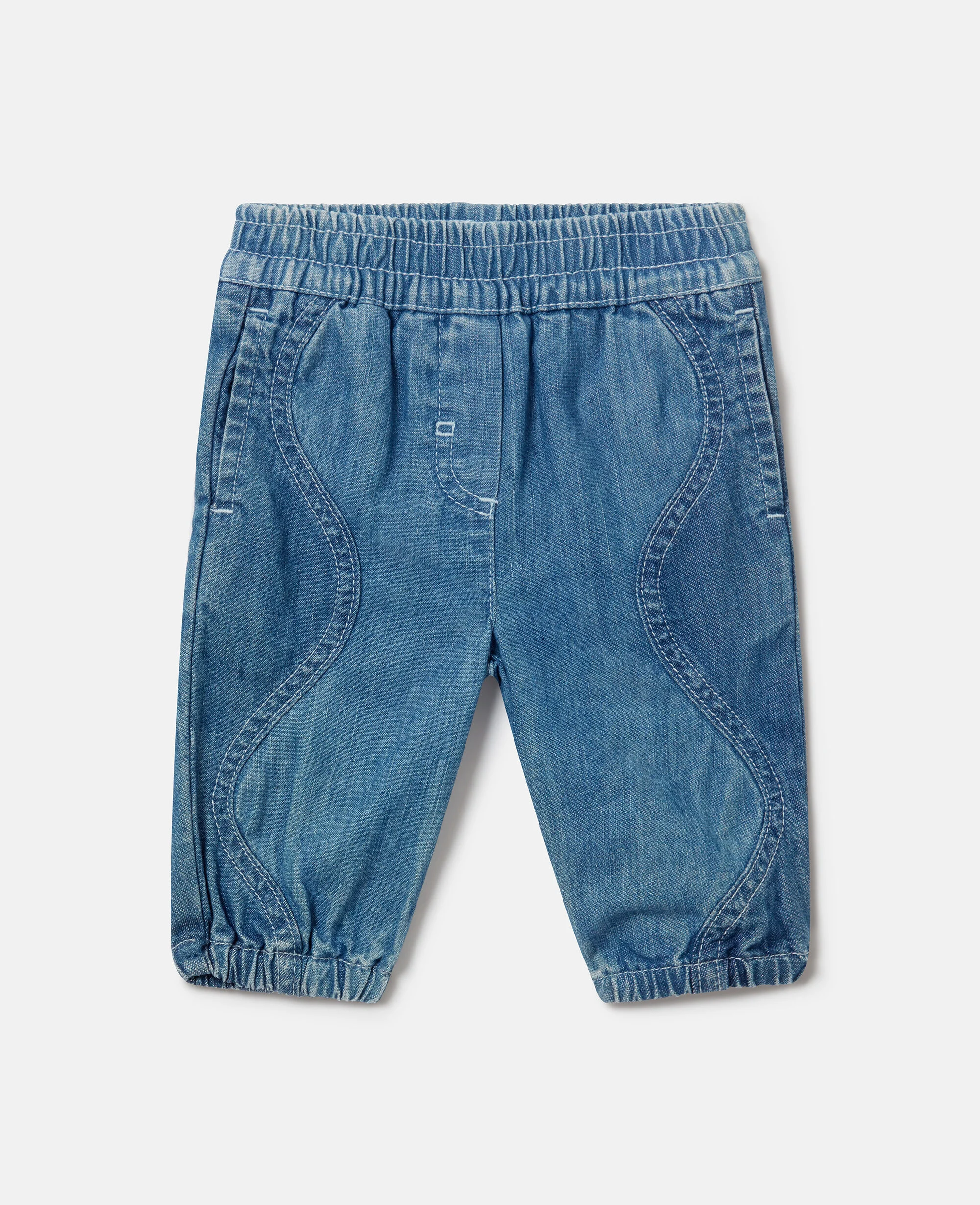 Elasticated Denim Joggers