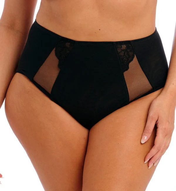 Elomi Brianna Full Panty Brief (8085) - Black