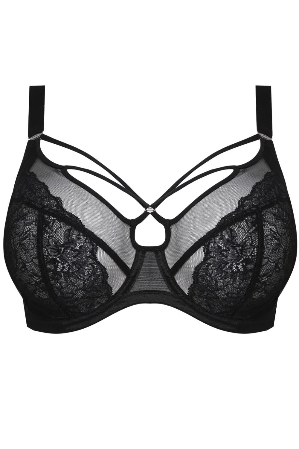 Elomi Brianna Plunge Bra, Black (EL8080)