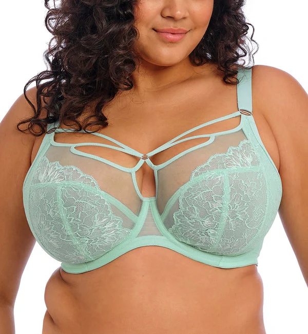 Elomi Brianna Plunge Underwire Bra (8080) - Frozen