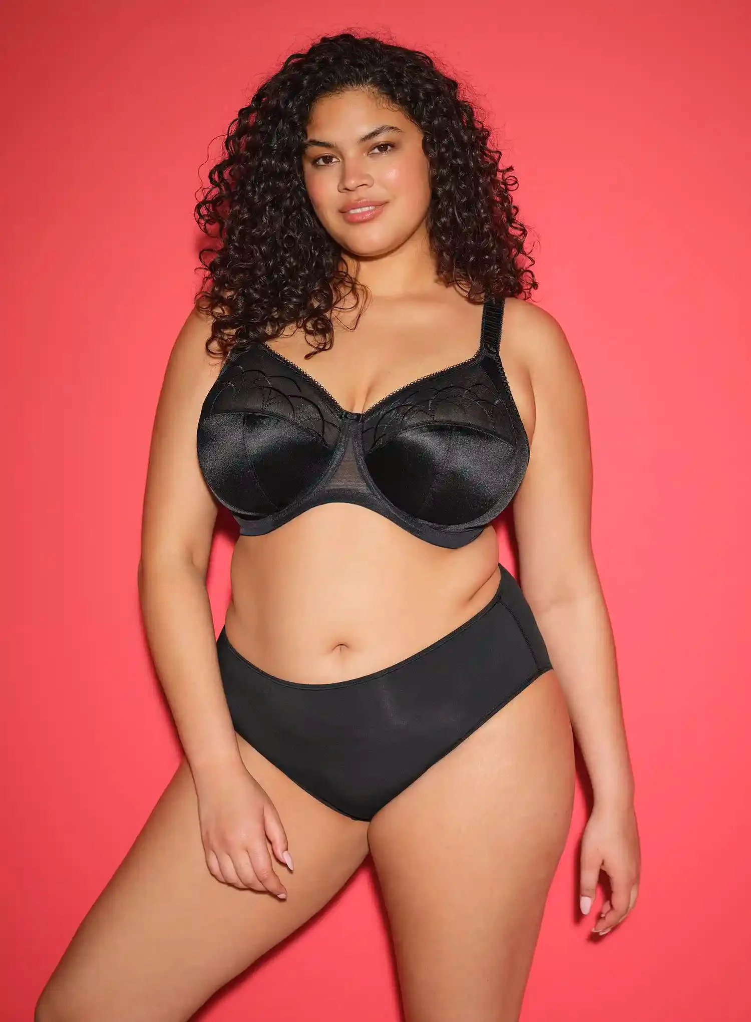 Elomi: Cate Underwired Full Cup Banded Bra Black