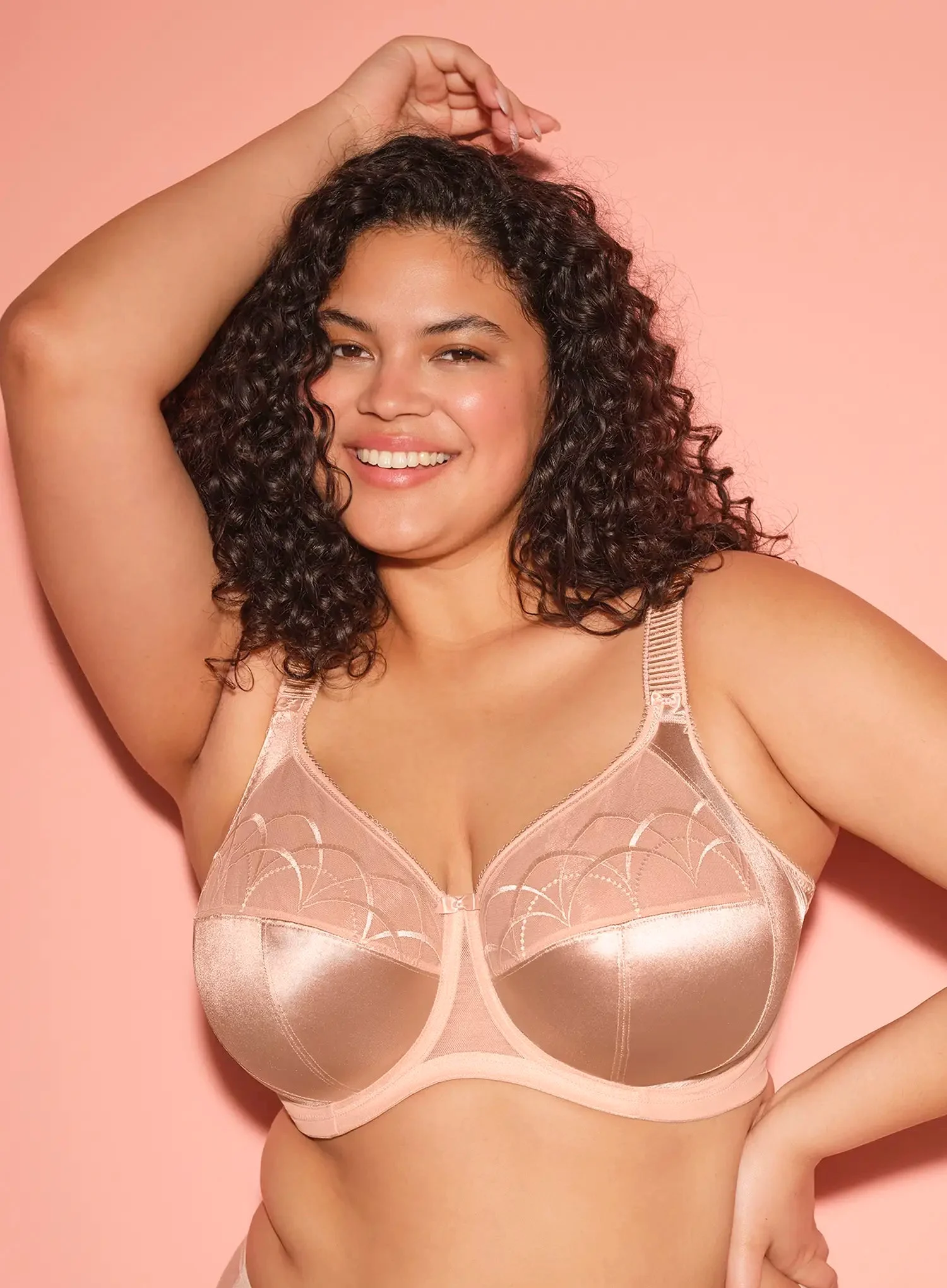 Elomi: Cate Underwired Full Cup Banded Bra Latte