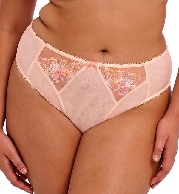 Elomi Himari High Leg Brief Panty (302153) - Peach Whisper