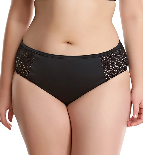 Elomi Indie Mid-Rise Swim Brief (ES7534) - Black