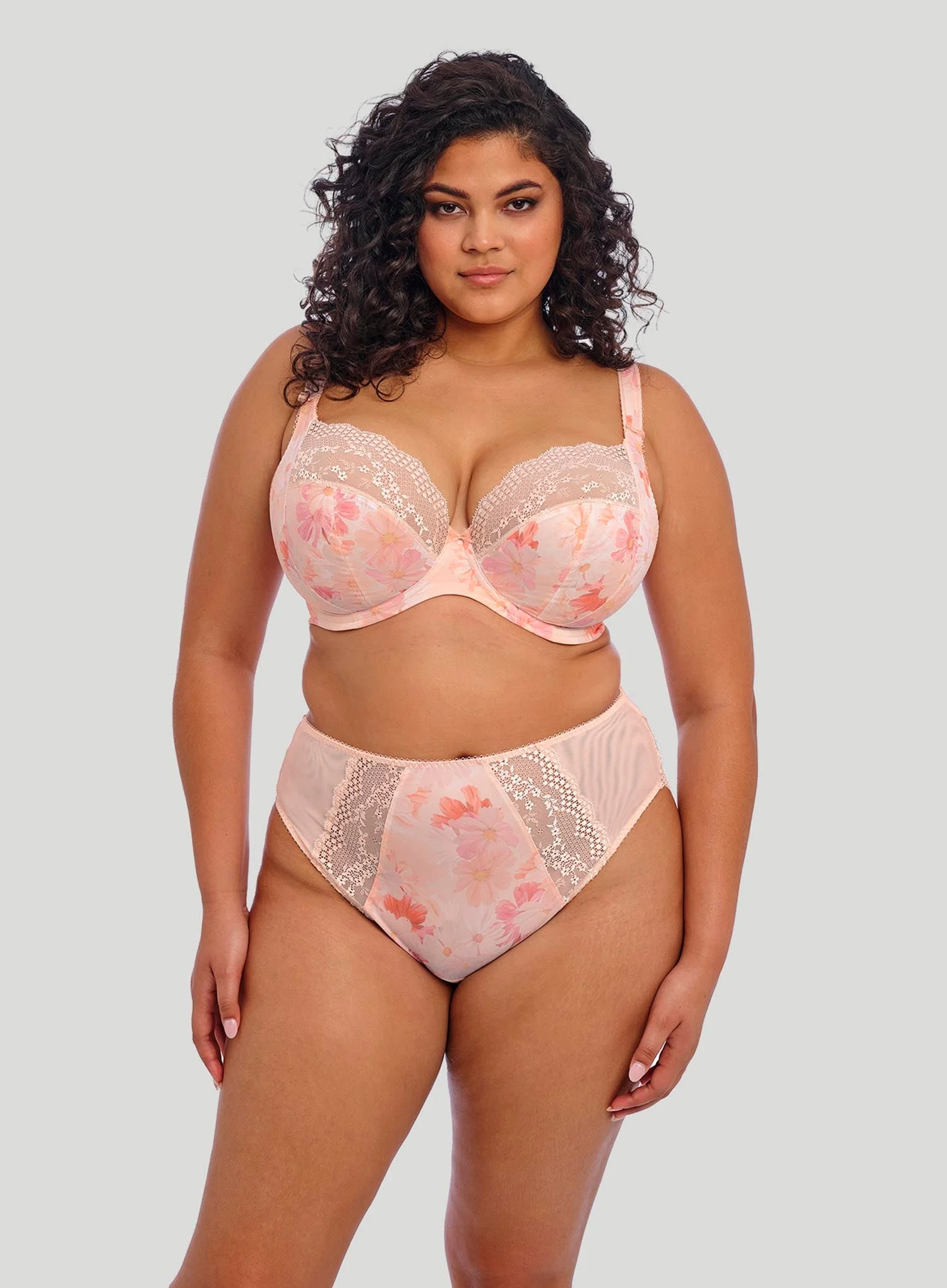 Elomi: Lucie High Leg Brief Cosmos