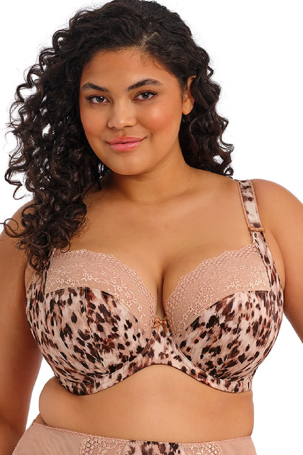 Elomi Lucie Plunge Bra, Wild Cat (EL4490)
