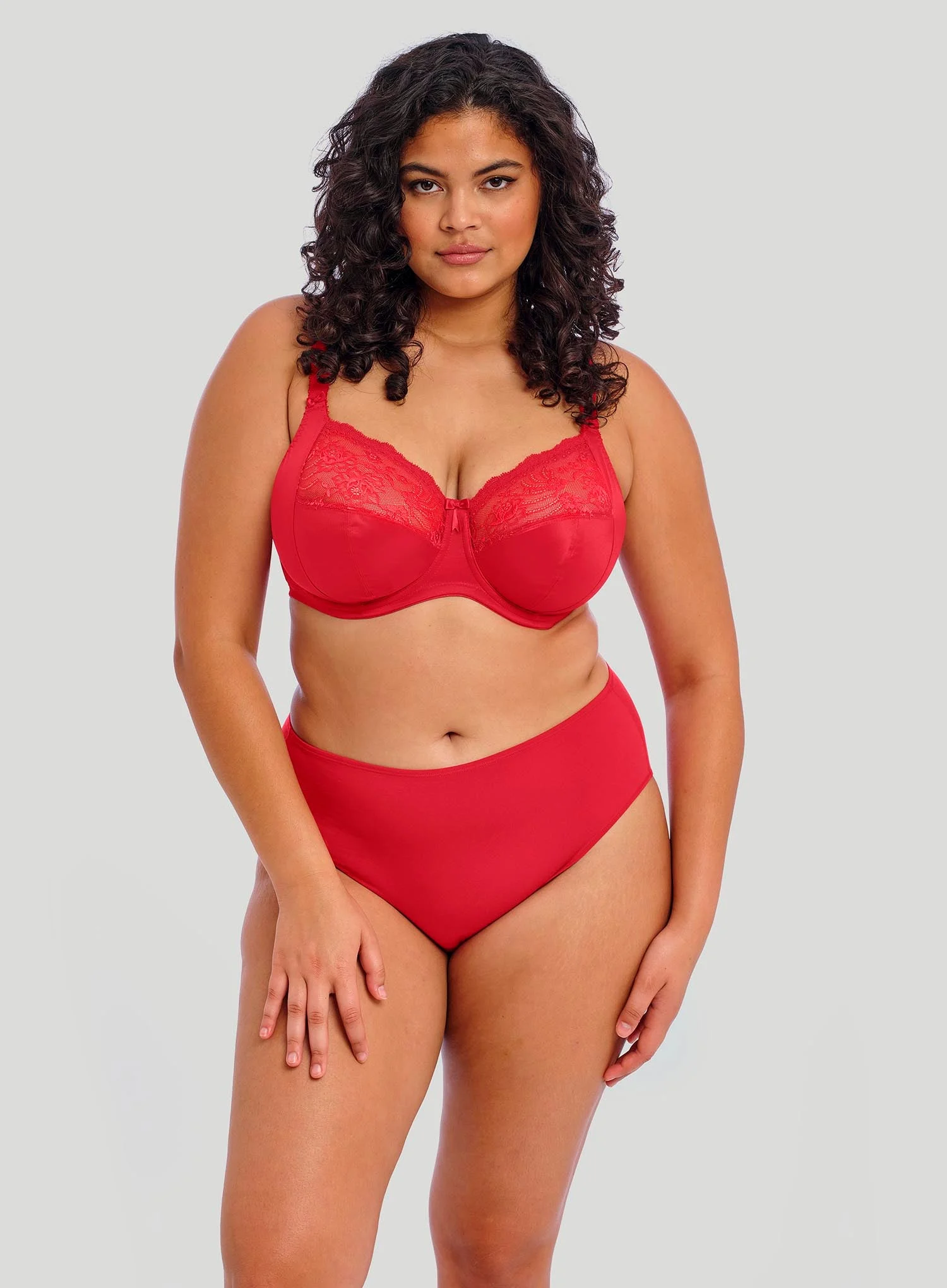 Elomi: Morgan Underwired Banded Bra Haute Red