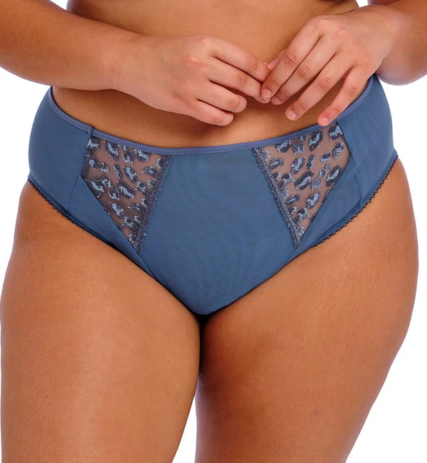 Elomi Namrah High Leg Brief Panty (301353) - Stonewash