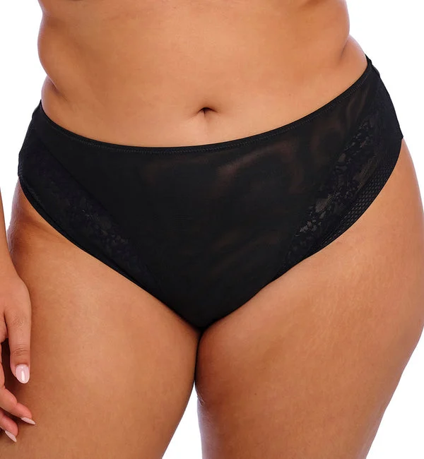 Elomi Nerina Matching High Leg Brief (302753) - Black