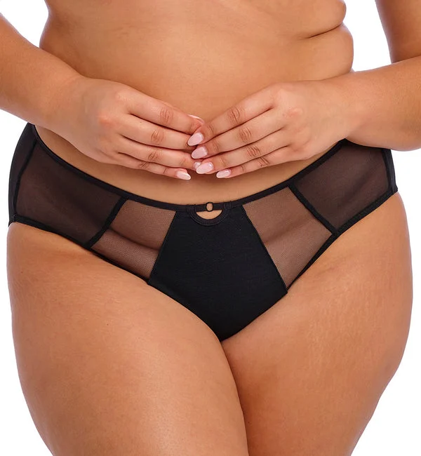 Elomi Sachi Matching Panty Brief (4355) - Black