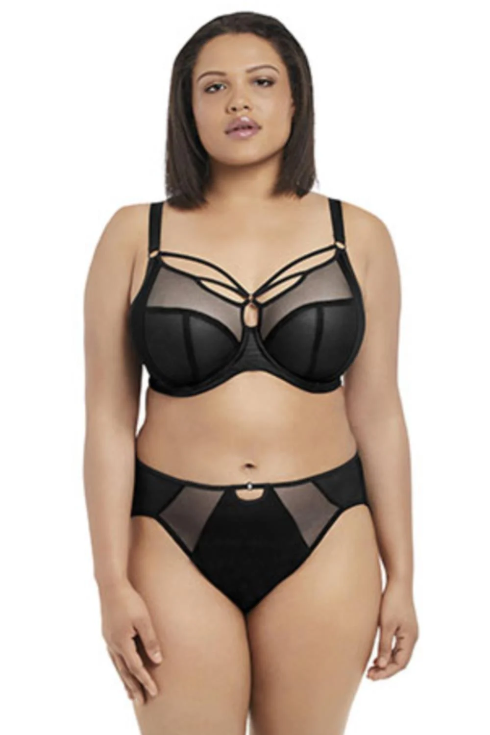 Elomi Sachi Panty, Black (EL4355)