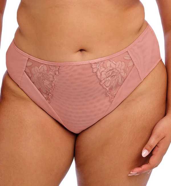 Elomi Teagan Matching High Leg Brief (302653) - Ash Rose