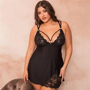 Embrace Deep Plunge Chemise