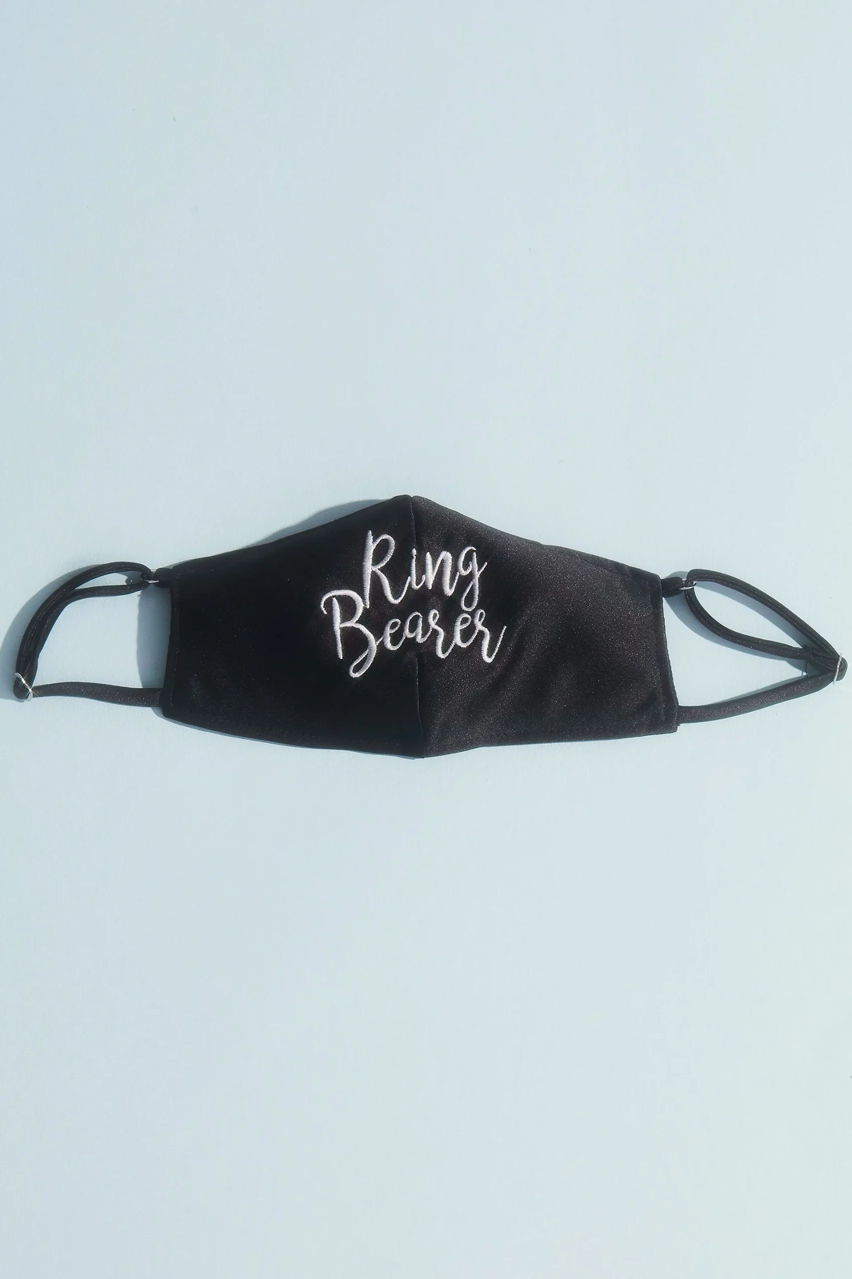 Embroidered Ring Bearer Face Mask