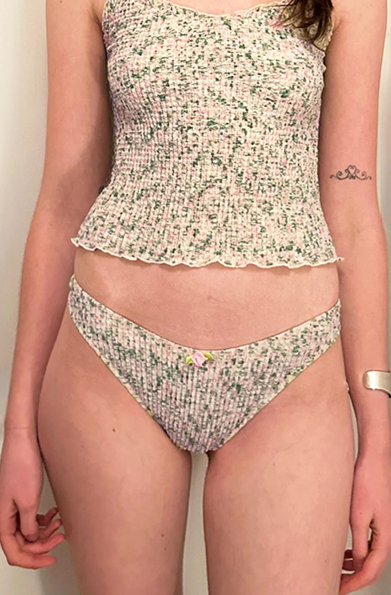 Emily's Garden Vintage Thong