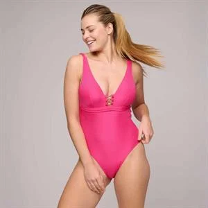 Emly Wirefree Plunge Swimsuit