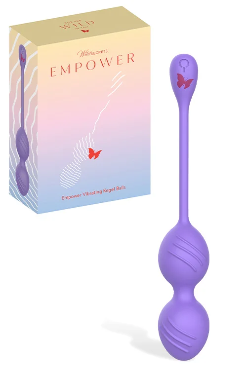 Empower 7.5" Vibrating Kegel Balls By Wild Secrets
