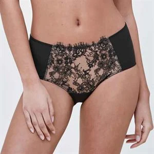 Entice Mid Rise Lace Front Brief