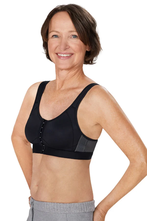 Ester Post Surgical Bra - Black