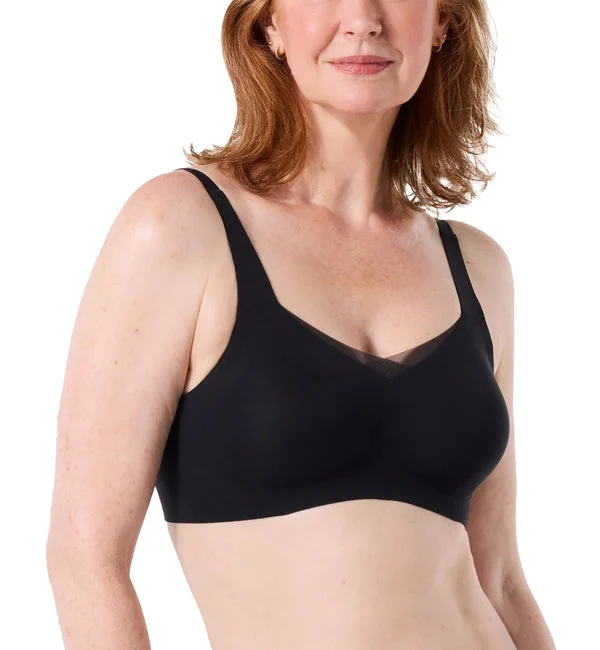 Evelyn & Bobbie BEYOND Mesh Adjustable Bra (1864) - Black Mesh