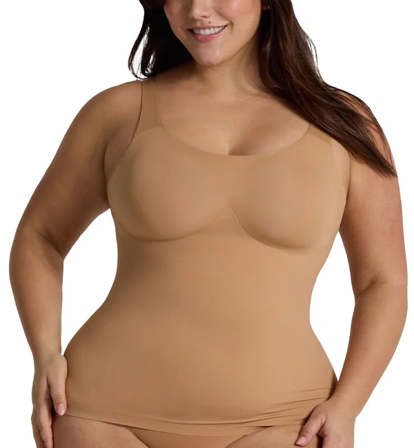Evelyn & Bobbie Structured Scoop Bra Tank (1811) - Mica