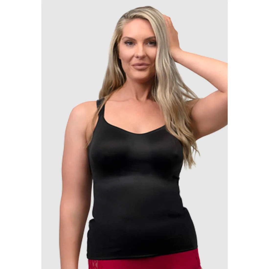 Even More Full Bust Shaping Camisole-Black