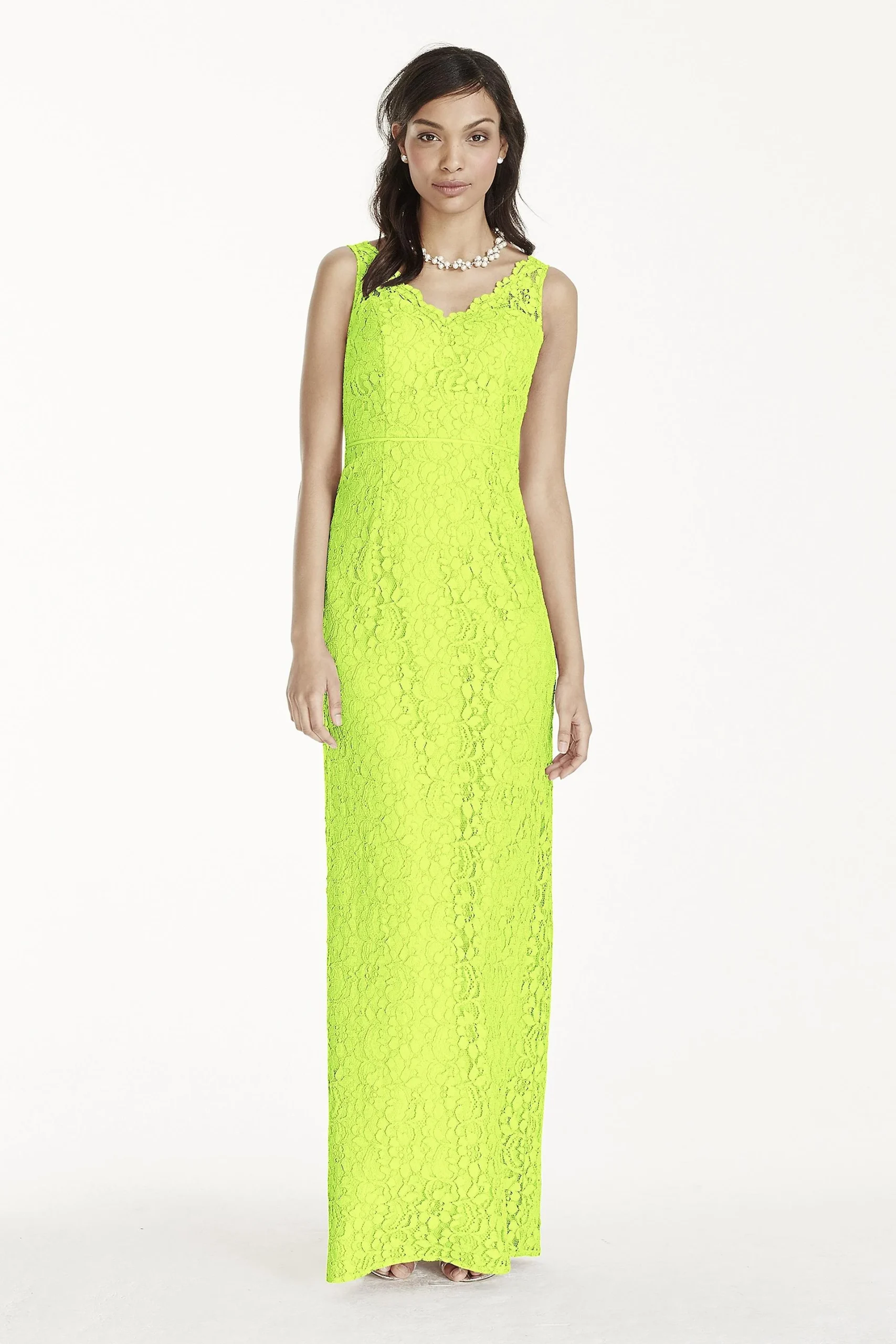 Extra Length Lace Tank Dress