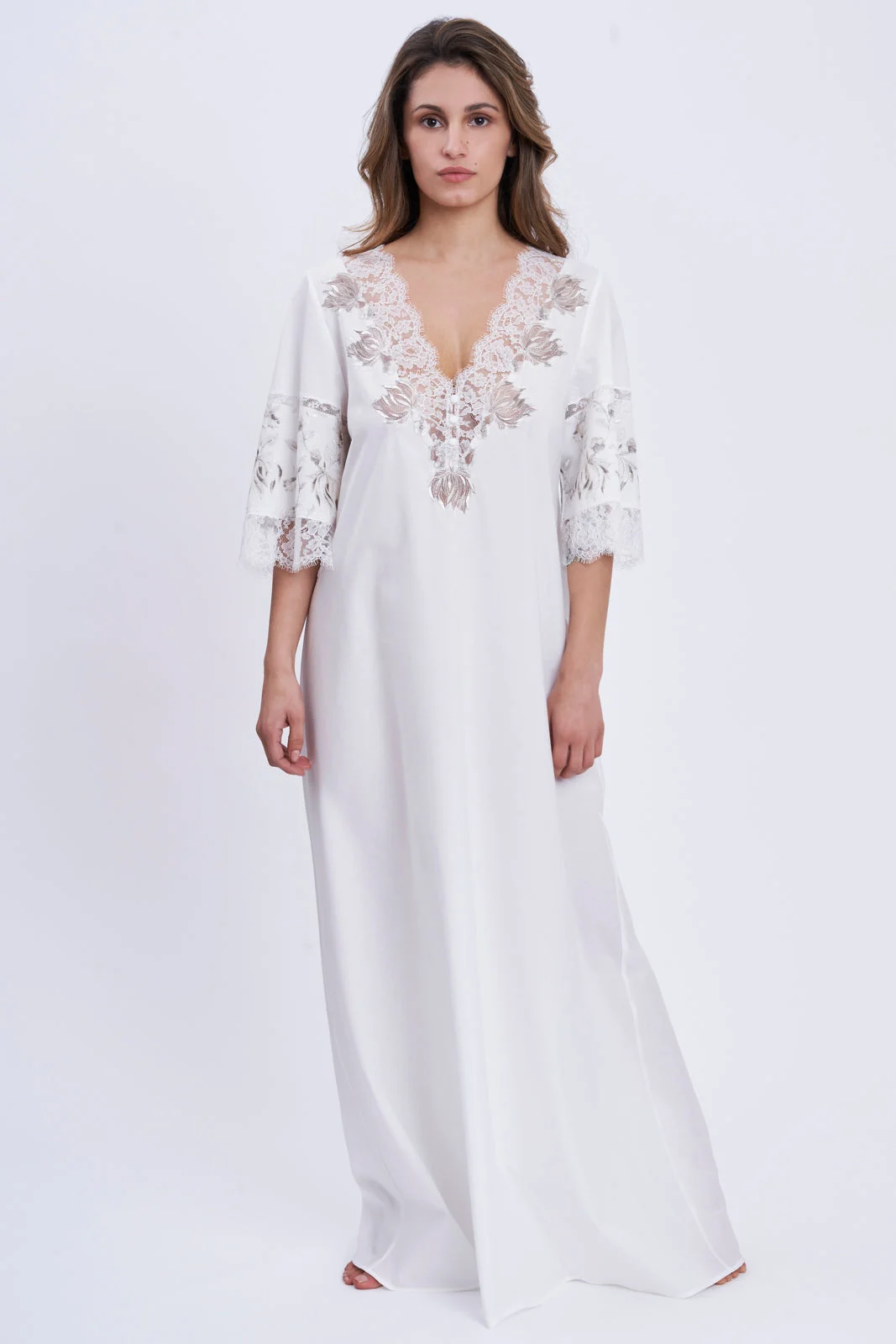 Eye Catcher - Mussola Cotton Nightgown