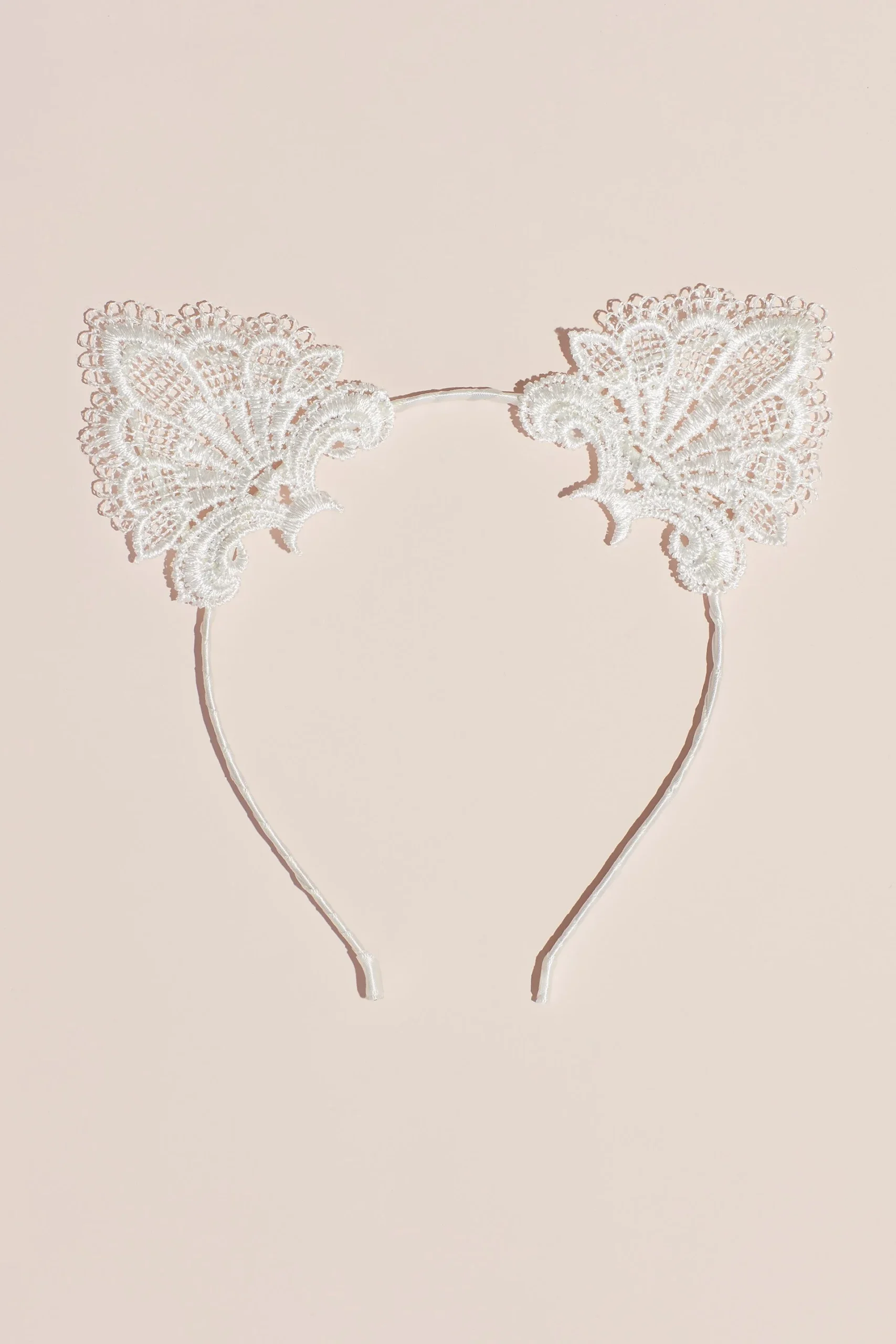 Eyelash Lace Cat Ears Headband