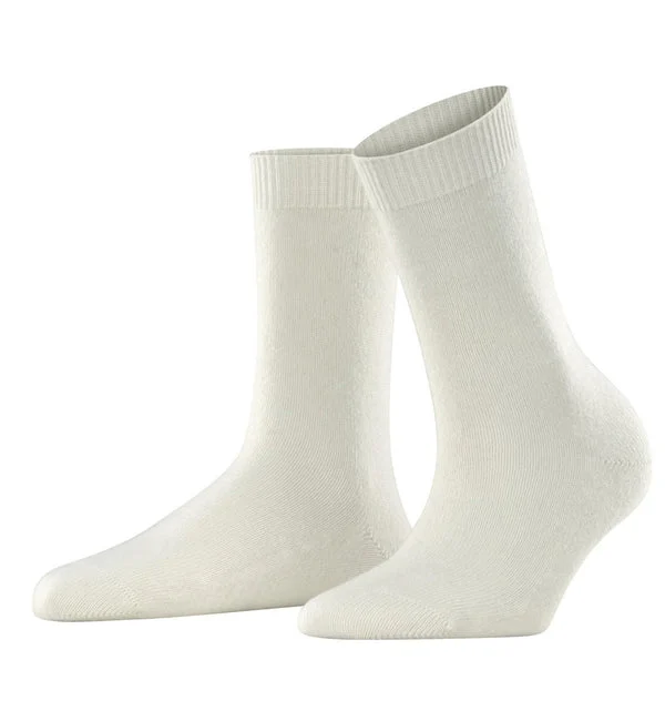 FALKE Cosy Wool Crew Socks (47548) - Off White