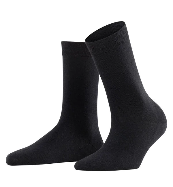 FALKE Softmerino Crew Socks (47488) - Black