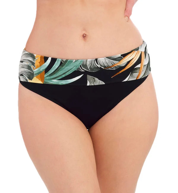 Fantasie Bamboo Grove Classic Fold Swim Brief (501677) - Jet