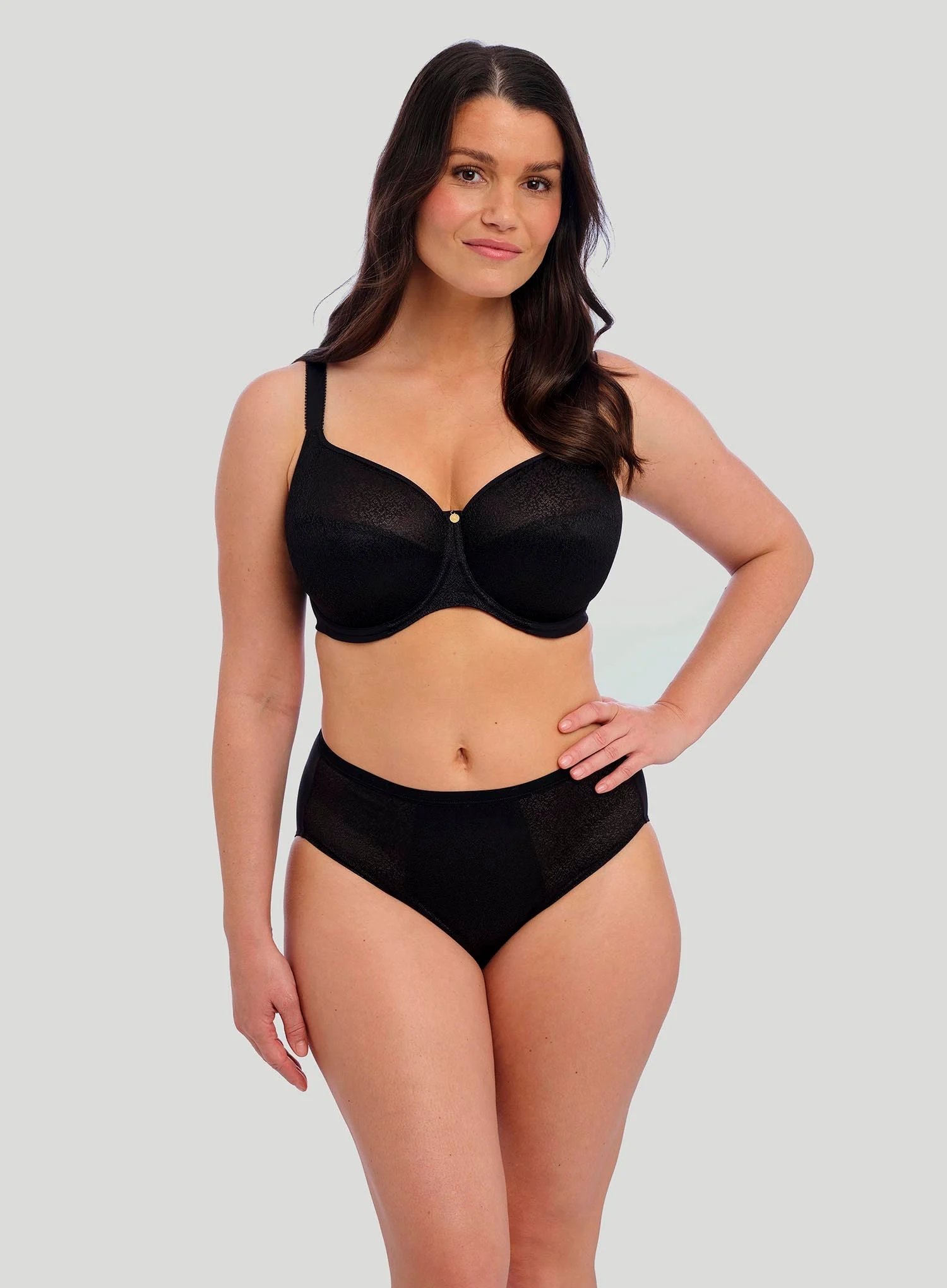 Fantasie: Demure Full Brief Black