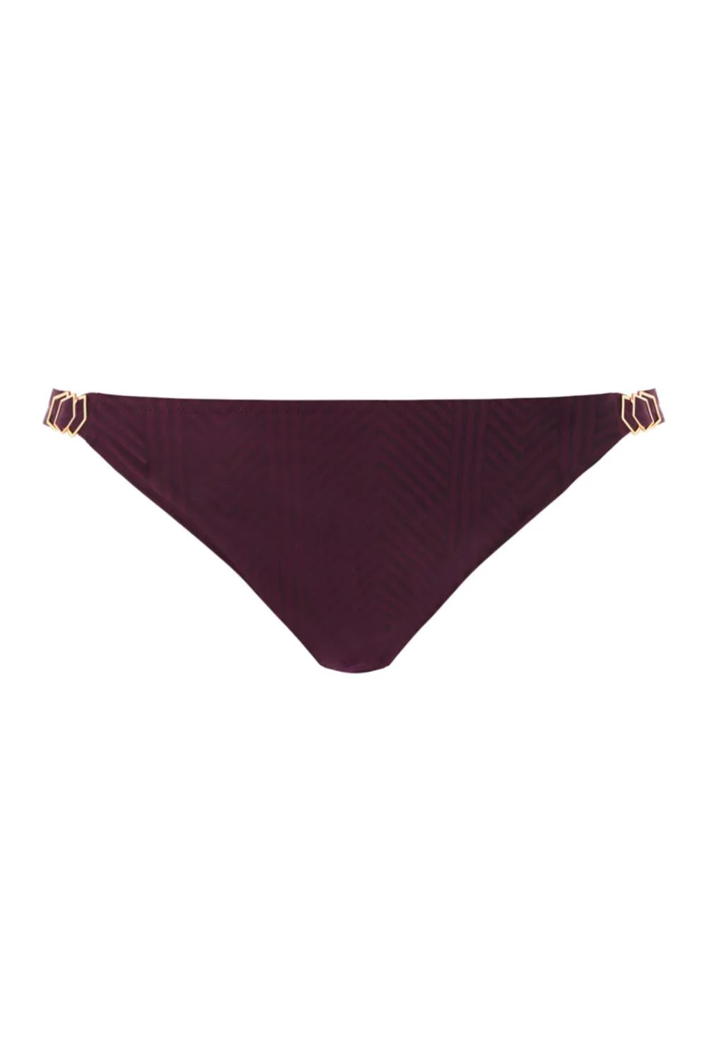 Fantasie Long Island Mid-Rise Swim Brief, Burgandy (FS6905)