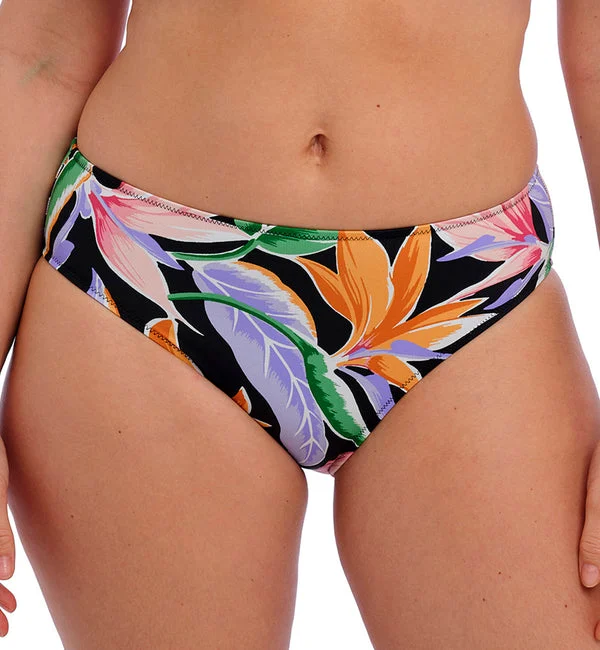 Fantasie Mykonos Cove Mid Rise Bikini Brief (505972) - Black