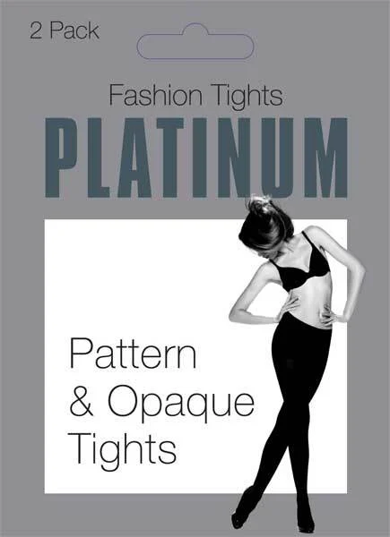 Fashion Multipack Tights (2 Pair)