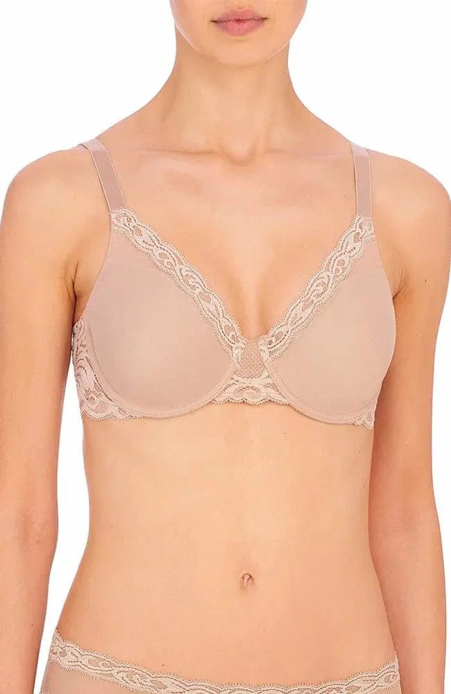 Feathers Full Figure Contour Bra D+ Cup