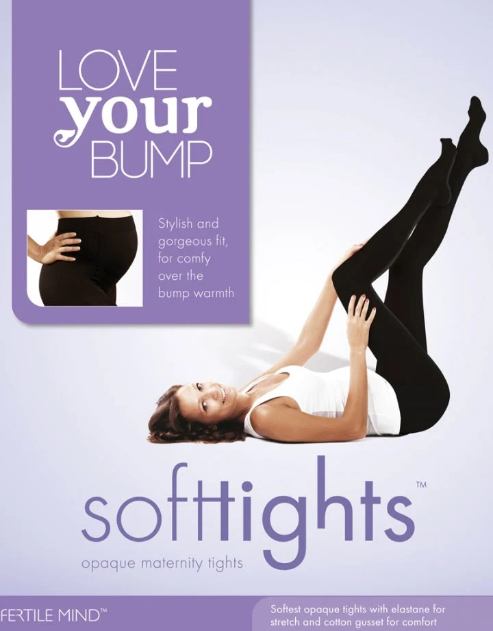 Fertile Mind Opaque Maternity Tights
