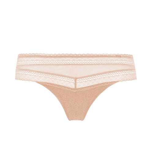 Festivité Lace Cheeky Bikini (Nude Blush)