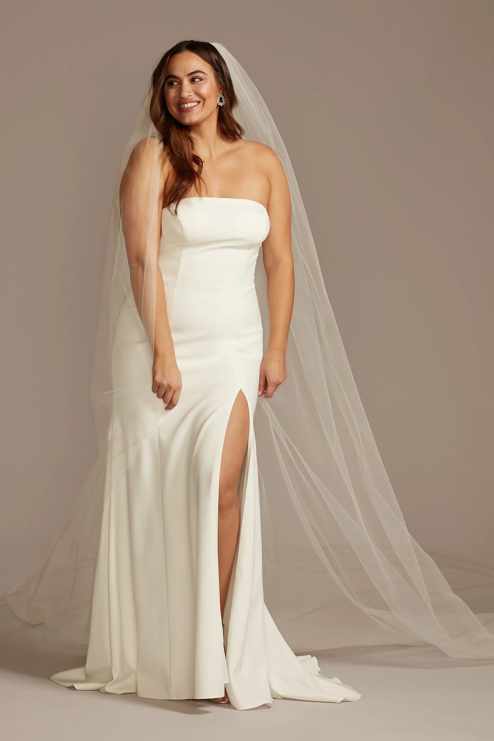 Fine Metallic Edge Royal Cathedral Veil