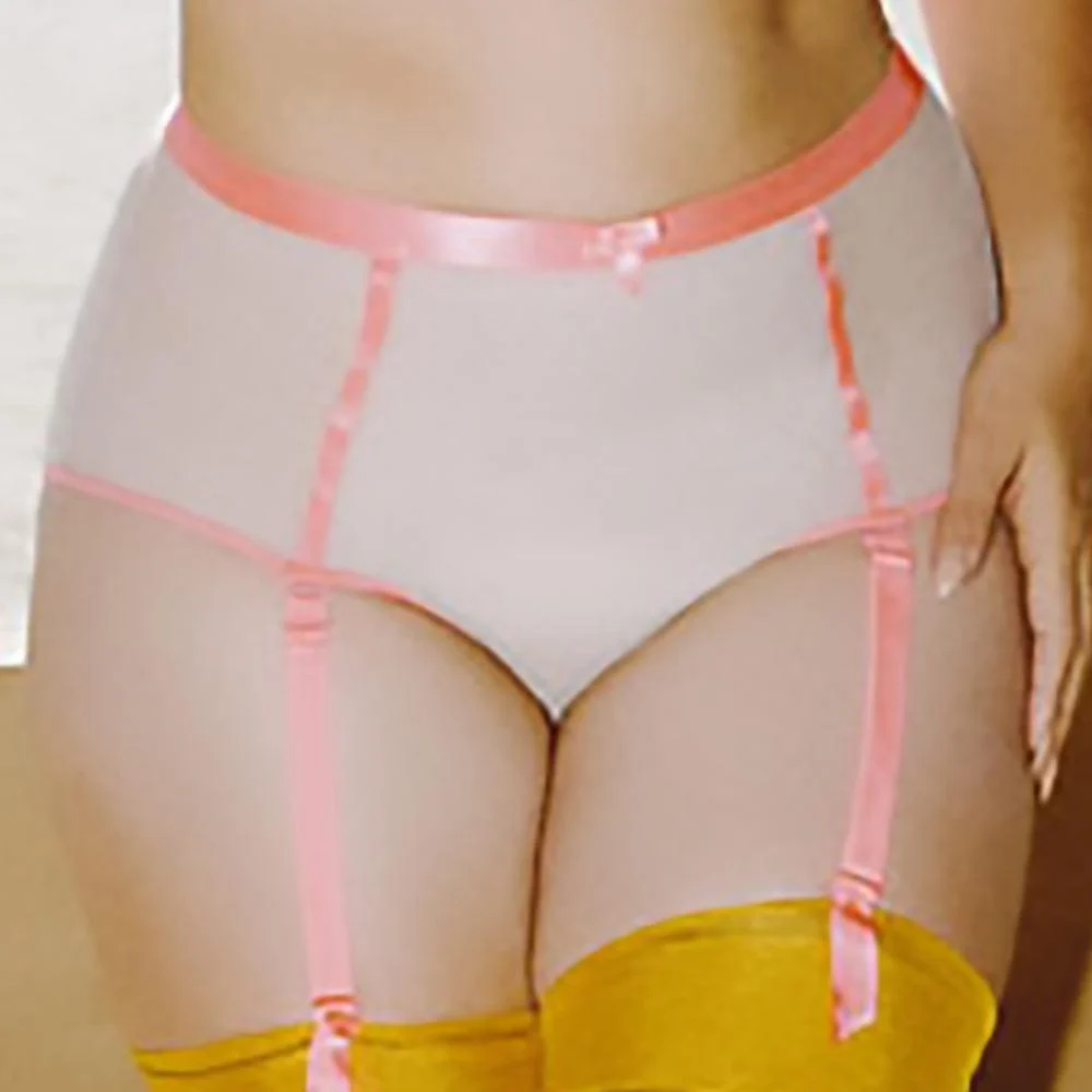 Fishnet Pin-Up High Waist Panty Claudette