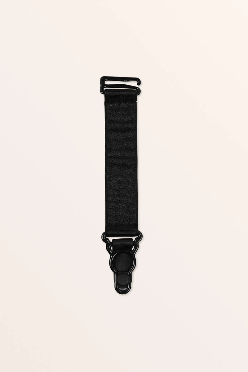 Fixed Metallic Wide Suspender Clip