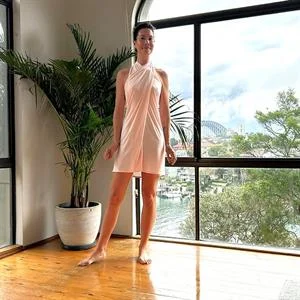 Flamingo Pink Midi
