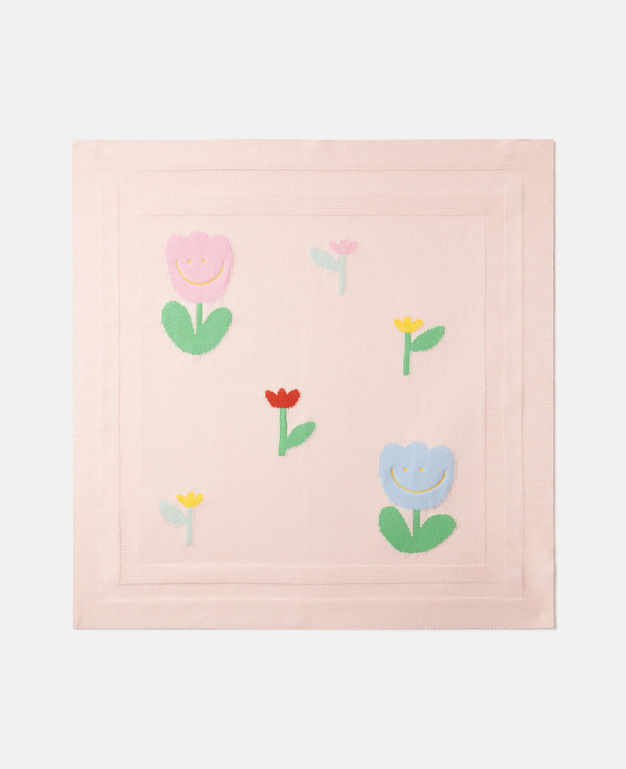 Floral Appliqué Blanket