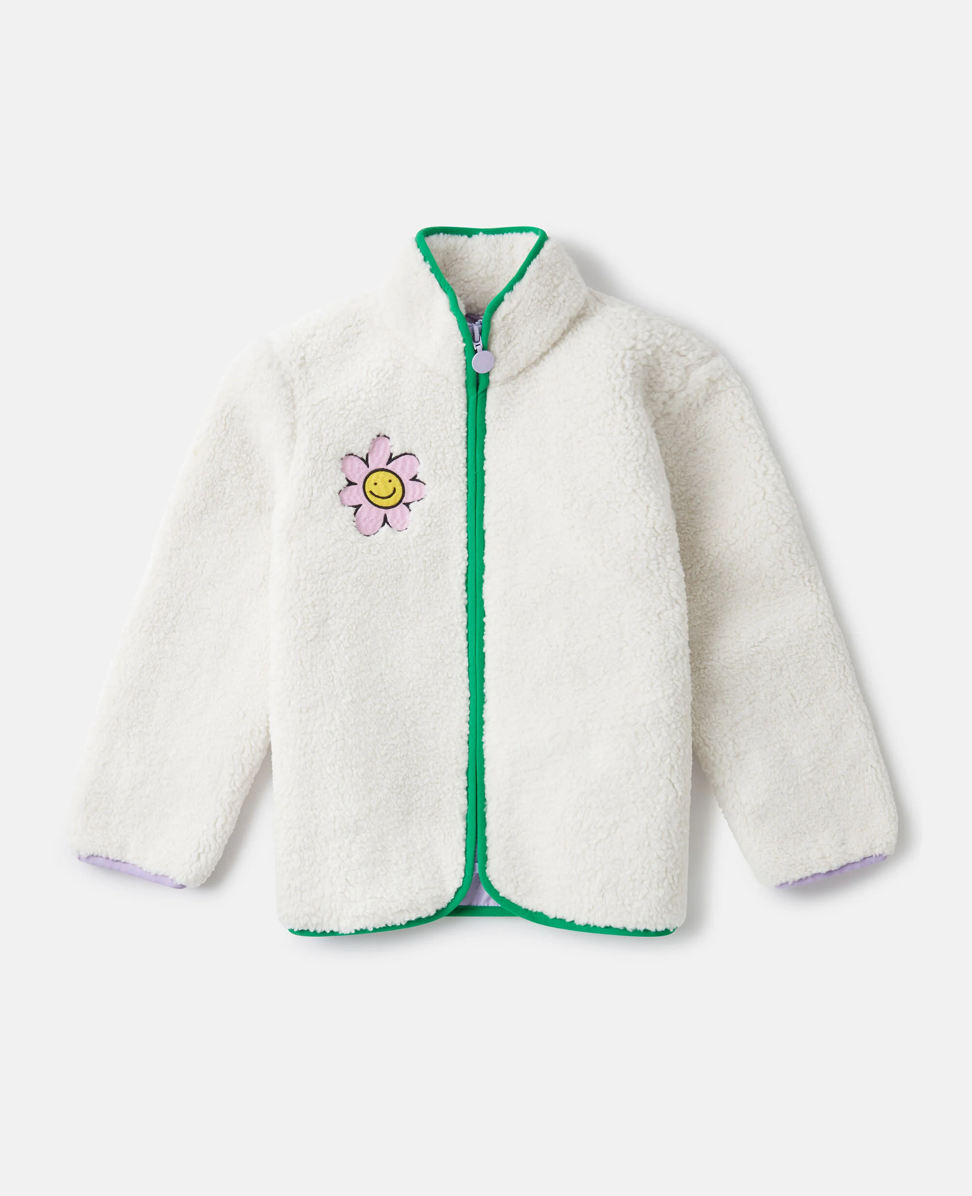 Flower Graphic Fleece