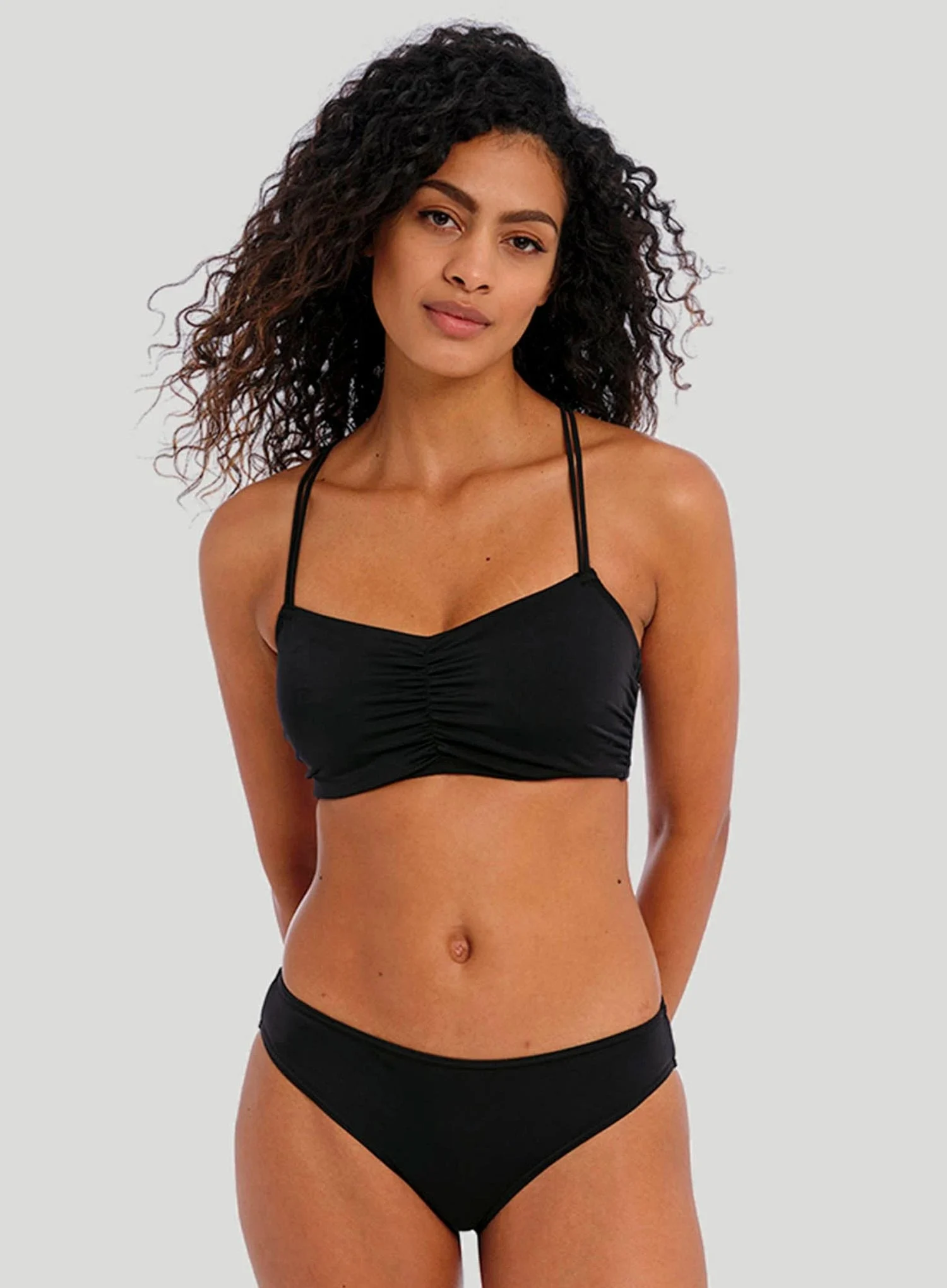 Freya Swimwear: Jewel Cove Bikini Brief Plain Black
