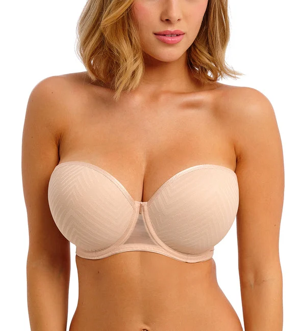Freya Tailored Strapless Molded Underwire Bra (401109) - Natural Beige
