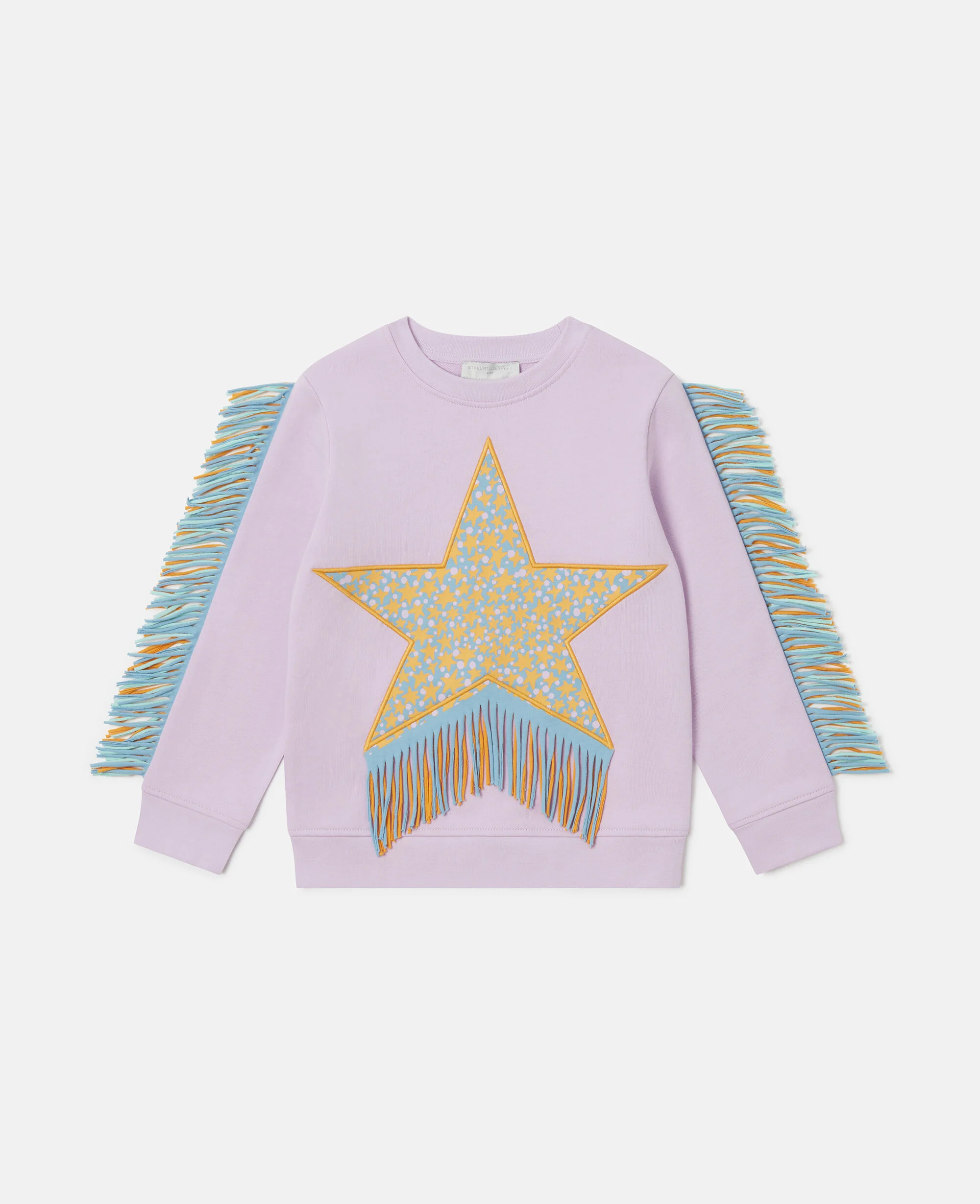Fringed Star Graphic Sweatshirt